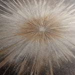 Abstract 979 Canvas Art 60 x 60 cm / Black