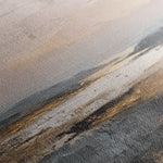 Abstract 980 Canvas Art 60 x 60 cm / Black