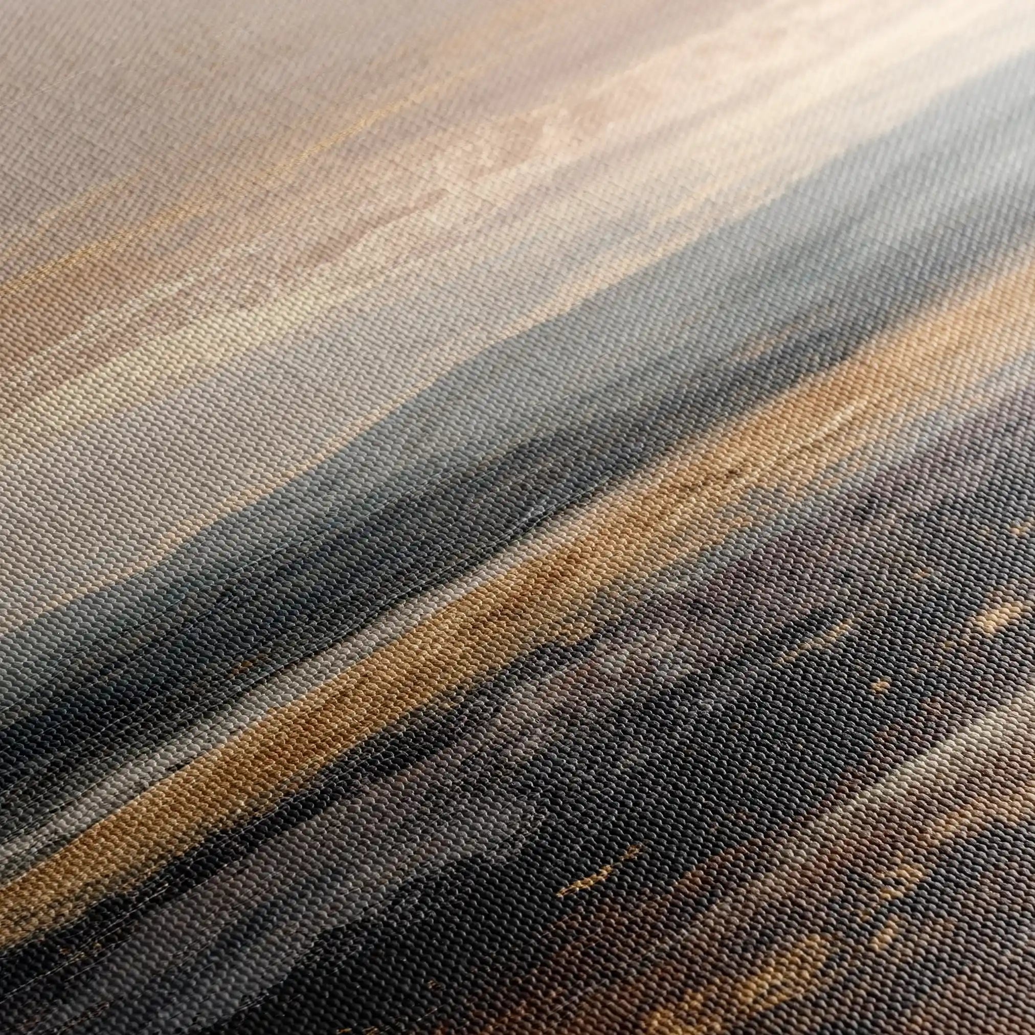 Abstract 981 Canvas Art 60 x 60 cm / Black