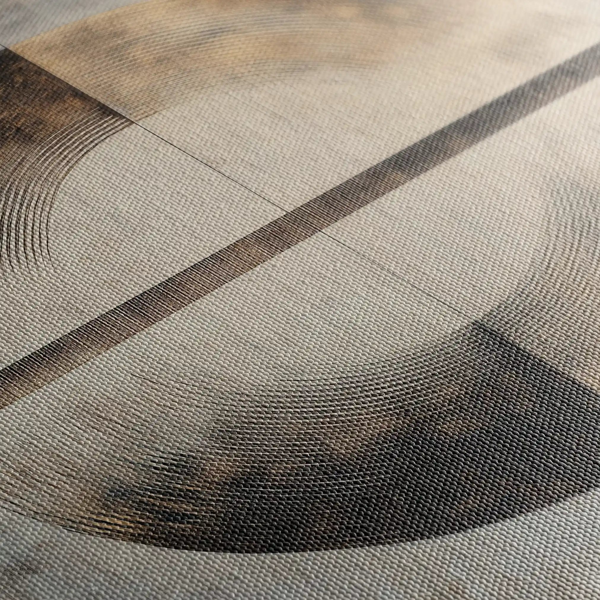 Abstract 982 Canvas Art 60 x 60 cm / Black