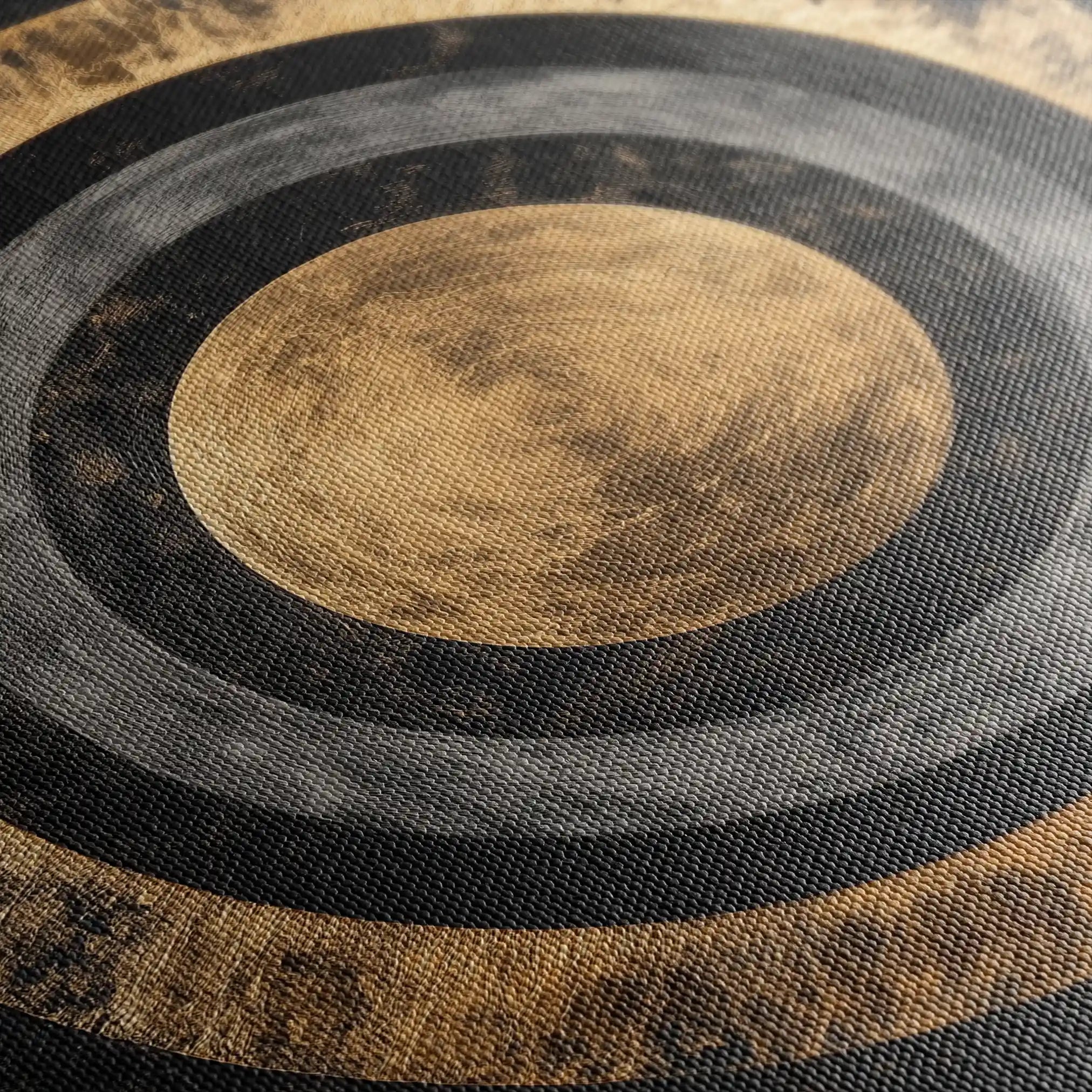 Abstract 984 Canvas Art 60 x 60 cm / Black