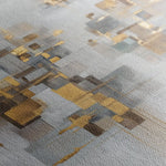 Abstract 989 Canvas Art 60 x 60 cm / Black