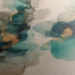 Abstract 990 Canvas Art 60 x 60 cm / Black