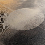 Abstract 993 Canvas Art 60 x 60 cm / Black