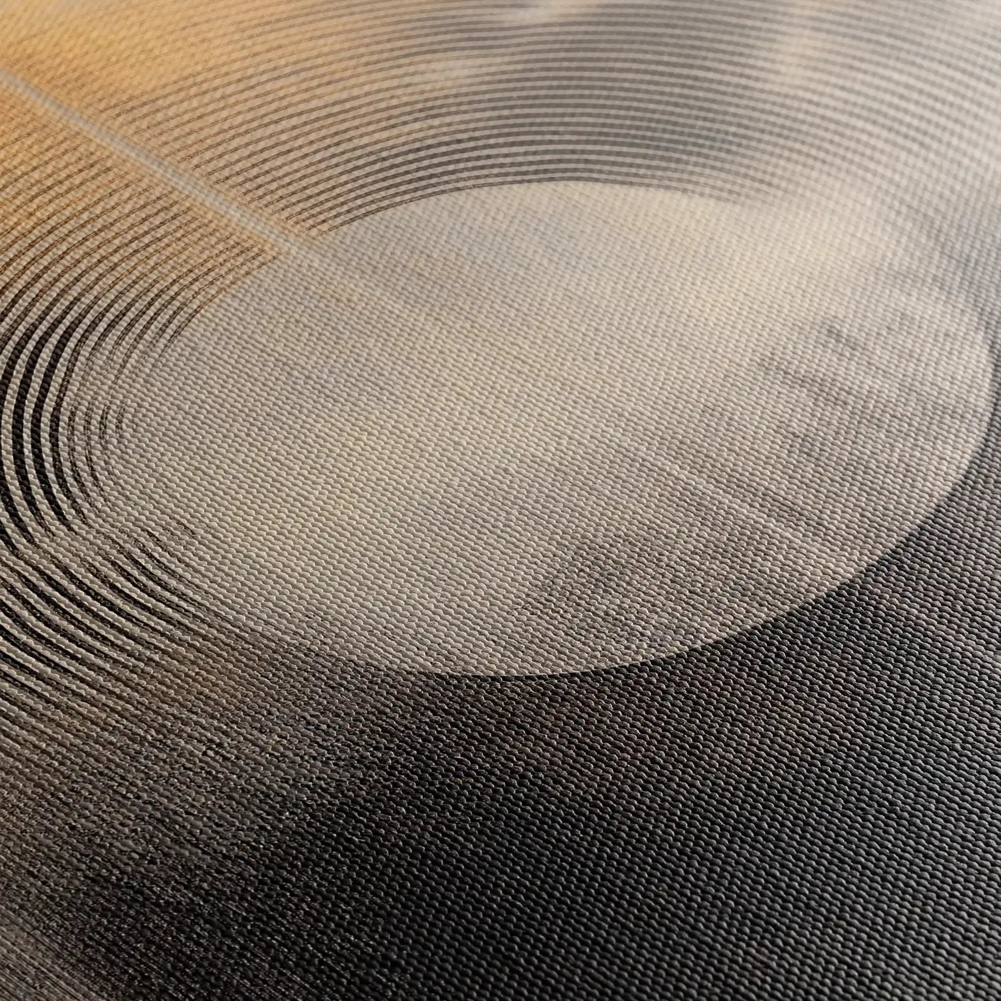 Abstract 993 Canvas Art 60 x 60 cm / Black