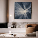 Abstract 994 Canvas Art 60 x 60 cm / Black