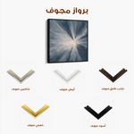 Abstract 994 Canvas Art 60 x 60 cm / Black