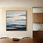 Abstract 998 Canvas Art 60 x 60 cm / Black