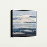 Abstract 998 Canvas Art 60 x 60 cm / Black