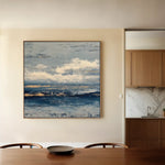 Abstract 999 Canvas Art 60 x 60 cm / Black