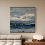 Abstract 999 Canvas Art 60 x 60 cm / Black