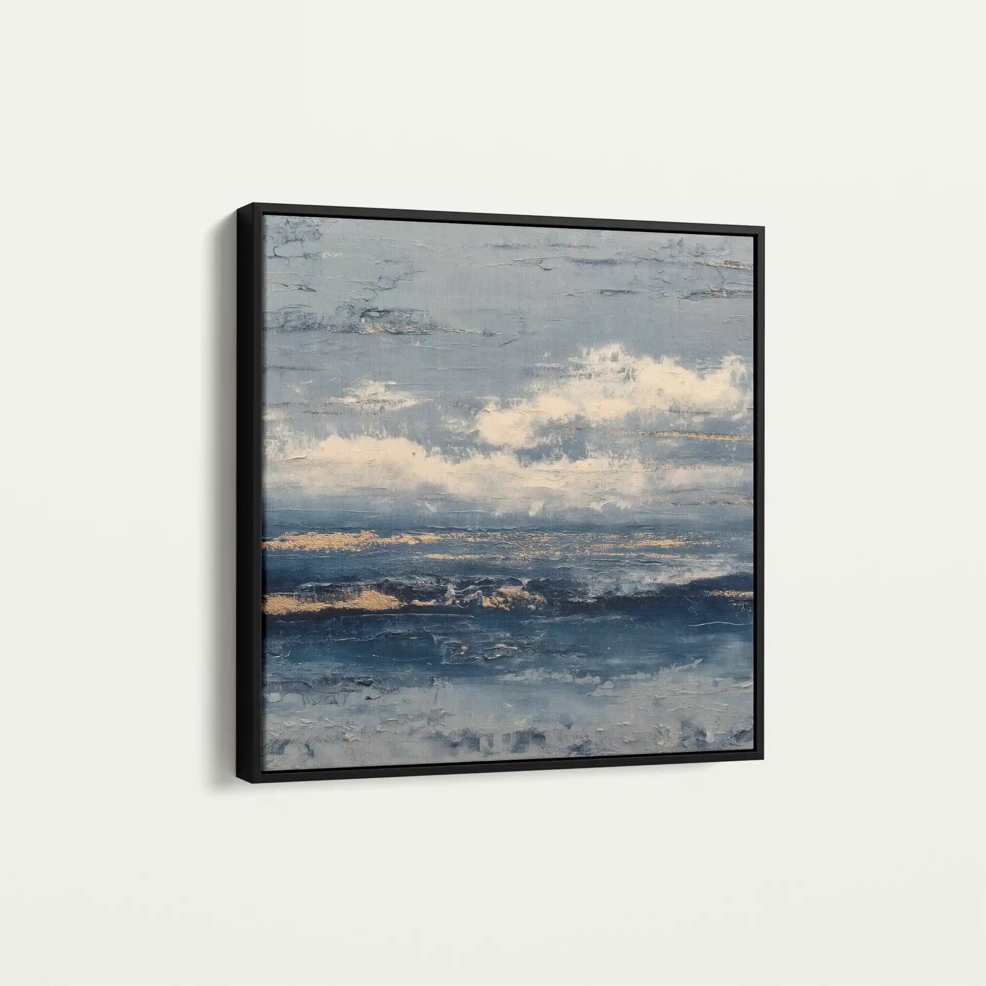 Abstract 999 Canvas Art 60 x 60 cm / Black